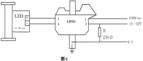 卡箍連接金屬管浮子流量計(jì)本安防爆型接線圖