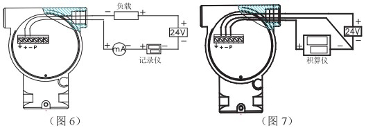 防爆靶式流量計接線圖